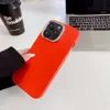 DIY Plain Protective Phone Falls för iPhone 15 14 11 13 12 11 Pro Max Back Hard PC Cover Parfodral Elektropläterad kinesisk röd 100 st