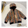 Winter Girls Boys Designer Down Cotton Clothes Luxury High Quality Coats Children Warm Windproof Childrens Size 90-150Cm Drop Delive Dhkry