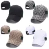 Boll Caps Baseball Cap Designer Hat Caps Casquette Luxe Snake Tiger Bee Cat Canvas med män Dammväska Fashion Women Hattar AAA206