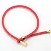 Bracelets de charme Epiphany Arrivée Bracelet de corde rouge Vietnamien Ferret plaqué sable Argent de l'année Cadeaux pour hommes tricotés à la main aux petits amis