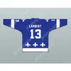 Guy Blue Guy Lambert 13 Le National De Quebec Hockey Jersey جديد Top Top Sitched S-L-XL-XXL-3XL-4XL-5XL-6XL