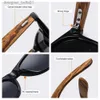 Sunglasses Brand 2021 Fashion 100%Handmade Natural Wooden Men Sunglasses Polarized Sun Glasses Women UV400 With Wooden BoxL231218