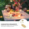 Castiçais de mesa de jantar decoração à luz de velas decorações de jantar banquete castiçais peru casa varas ferro festa menina castiçal