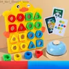 Ordinamento Nidificazione Impilabile giocattoli Fai da te Puzzle per bambini Forma geometrica Corrispondenza colori Puzzle 3D Montessori Giocattoli educativi interattivi per bambini Gioco di battaglia Q231218