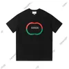 Summer Mens Plus Tees Polos Europe Mens Stampa per lettere magliette di lusso t-shirt a maniche corte a maniche corte in cotone casual tops