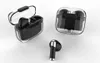 In-ear headset ENC TWS Bluetooth draadloze oortelefoon C02 Transparante schaal Vingerafdrukcontrole Ingebouwde microfoon Hoge kwaliteit Sportoortelefoon Muziekheadsets