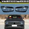 Bilstrålkastare för Mercedes-Benz AMG GT 50 53 63 S Coupe W290 2019 2020 2021 2022 Auto Transparent Lampshade Headlamp Shell