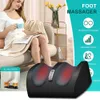 Foot Massager Foot Massager Machine Shiatsu Foot Foot Electric Calf Massager مع تدليك للحرارة للتخفيف من آلام علاج العضلات 231218