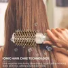 Hair Brushes Round Brush Nano Thermal Ceramic Ionic Hair Brush Round Barrel Brush with Boar Bristles Enhance Texture for Hair Drying Styling 231218