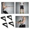 Accessories Resistance Bands Handle Bar Attachment Station Fitness Pulley Strap Exercise Home Gym Training Workout Equipments