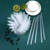 Einwegbecher Strohhalme 900 Stück Smoothie Jumbo Strohhalm durchsichtiges Plastiktrinken für Milchshake Bubble Tea Fruchtshakes