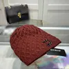 Beanie/Skull Caps Designer Knitted Hat Letter Correct Version Fashion Versatile Net Red Cold Trendy