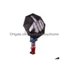 Paraguas Mujeres Paraguas Lluvia Negro Dedo Medio Hombres A prueba de viento Parasol plegable GC1671 Entrega de gotas Hogar Jardín Hogar Misceláneas DHSFI