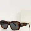 Marque de mode pour femmes de style libre TRIOMPHE 04 Lunettes de soleil de marque en acétate pour hommes femmes Lunettes de soleil noires élégantes et nobles TriompheCL40216