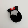 M701 Baby Kids Cartoon Bow Winter Cute Warm Earmuffs Foldable Plush Ear Bag Student Riding Earmuff