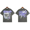 TシャツHellstar Y2K Tシャツメンズレディースヒップホップ抽象グラフィック印刷Tシャツ2023新しい特大のスリーブトップス