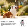 Dog Apparel Winter Coat Soft Warm Pet Clothes Cold Weather Outfit Dogs Walking Thicken