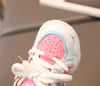 Zapatos deportivos para niños, zapatillas de deporte a la moda para niñas de 1 a 6 años, zapatos para correr de suela blanda, zapatos informales transpirables de malla para niños