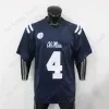 CUSTOM Ole Miss Rebels Football Jersey NCAA College Jaxson Dart Quinshon Judkins Tre Harris Spencer Sanders Eli Manning Khari Coleman