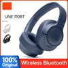 Słuchawki Ustaw 710BT bezprzewodowy Bluetooth 5.0 Słuchawki T710BT Pure Bass Hałas Redukcja Gier Sport Handsfree Mic