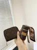 Braune Designer-Taschen, hochwertige Luxus-Damenhandtaschen, Damen-Geldbörsen, beschichtete Handtaschen aus echtem Leder mit Prägung, 3 Stück, inklusive kostenloser Boxen