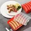 Moules de cuisson Silicone Chien Saucisse Moule Jambon Maison DIY Bébé Complément Alimentaire Boîte À Oeufs