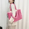 Akşam çantaları kış moda kolej öğrenci çanta kadın büyük kapasite banliyö tote kıdemli duyu omuz çantası 01-sb-dlmmtq