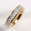 Joolim Jewelry Zirconia Pave Stainless Steel Rings for Women Diamond Rings Tarnish Free Gold Jewelry Wholesale