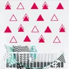 Muurstickers Tofok Creatieve Geometrische Holle Driehoek Zelfklevend Papier Kamer Eenvoudige Decoratie