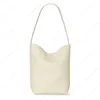 2024 Femme 3Taille Wallte Épaule Sac à main blanc The Womens Row Luxurys Park Designer Fourre-tout Sac à seau Mens Véritable Pochette en cuir Bandoulière Embrayage Mini Moyen Grand