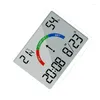 Wall Clocks Modern Digital Clock Battery Powered Quiet Alarm Display For Living Room Kitchen Easy To Install