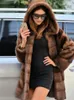 Women's Fur Winter Coat Women High Quality Mink