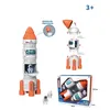 Electric RC Car Projector Acousto Optic Space Rocket Astronaut Spaceship Toy Model Shuttle Station Aviation Series Toys Kids Gift 231218