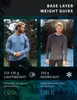 Men's Thermal Underwear 100% Merino Wool Base Layer Men Merino Wool Long Sleeve 240G Midweight Thermal Underwear Wicking Breathable Top Hiking Socks 231218