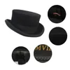 BERETS ROLL BRIM HAT VINTAGE Fedora Cap Theme Party Costume Vuxen Ull Flat Top Drop Drop