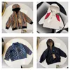 Winter Girls Boys Designer Down Cotton Clothes Luxury High Quality Coats Children Warm Windproof Childrens Size 90-150Cm Drop Delive Dhkry