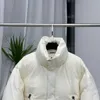 Chaqueta de mackaje de Parkas para hombres para hombres y mujeres con una guapa de caída con un pato blanco impermeable y a prueba de humedad y a prueba de humedad