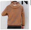 Men's Jackets 2023 Winter Fashion Casual Korean Version Fur One Short With Cashmere Lamb Jacket For Men Double Face Wear