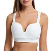 Yoga Outfit Femmes Sans Anneau En Acier Sous-vêtements Sexy Grand Dos Ouvert Belle U En Forme De Soutien-Gorge D'été Ultra Mince Bud Low Bras Pour Les Femmes