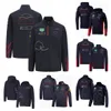 Kleding F1 Formule 1 racejack met capuchon en dezelfde custom