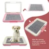 Outros suprimentos para cães Treinamento portátil WC Cães internos Potty Pet para pequenos gatos Cat Litter Box Puppy Pad Holder Bandeja 231218