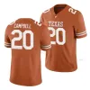 Texas Longhorns Football Jersey College Quinn Ewers Arch Manning Bijan Robinson Xavier Worthy Earl Campbell Brian Orakpo Earl Thomas Vince Y