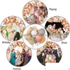 Decorazioni per feste Decorazioni per feste Palloncini nuziali Kit arco Oro bianco Palloncini Ghirlanda Coriandoli Globos Compleanno Baby Shower Country Dro Dhyq4