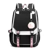 Schultaschen OPDOS große Schultaschen für Mädchen im Teenageralter, USB-Anschluss, Segeltuch-Schultasche, Studenten-Büchertasche, modisch, schwarz, rosa, Teenager-Schulrucksack 231219