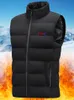 Men's Vests Unisex Warm Heated Vest Lightweight Electric Heating Gilet 23 Zone USB Charging for Outdoor Camping Hiking 231218