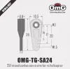 OMG 25T 하이브리드 탄소 서보 암 로커 암 미카도 플라스틱 교체 RC 모델 헬리콥터/자동차 부품에 대한 사양