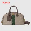 2024 Bowling Bag Designer Bowling Bags Women Counter Bag Fanny Pack Beige Web Web Bags Crossbody محافظ Women Leather Handbag Wallet 723309 #GSA-01