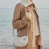حقائب المساء ماركة العلامة التجارية مصممة للنساء الجلود Lychee نمط الكتف الكتف Crossbody كلاسيكي مائة جودة عالية الهلال الشتاء