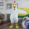 Halloween White Chicken Mascot Costiums Wysokiej jakości kreskówkowy motyw Cartoon Postacie karnawałowy