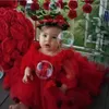 Girl Dresses Baby Dress Party For 1 Year Birthday Princess Floral Christening Gown Clothing With Detachable Tail